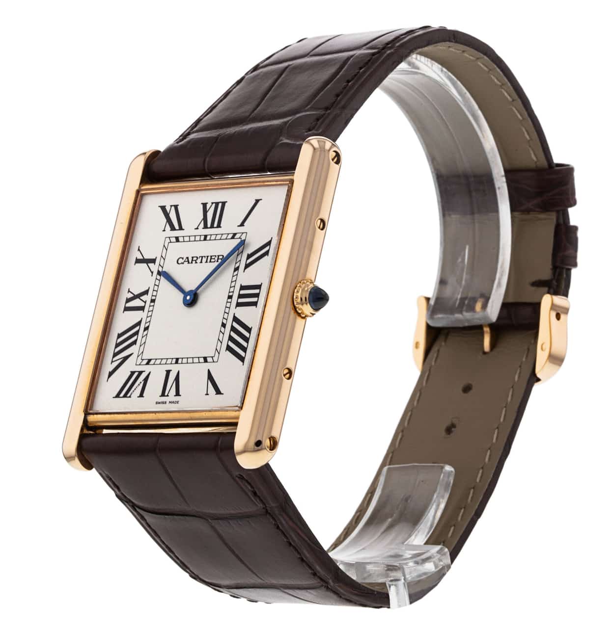 Pre Owned Cartier Tank Louis Cartier W1560017 Watch Watchfinder
